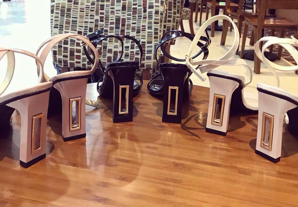 Giày cao gót gót kim loại 9cm